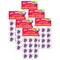 Grape Going!/Grape Jelly Scented Stickers, 24 Per Pack, 6 Packs
